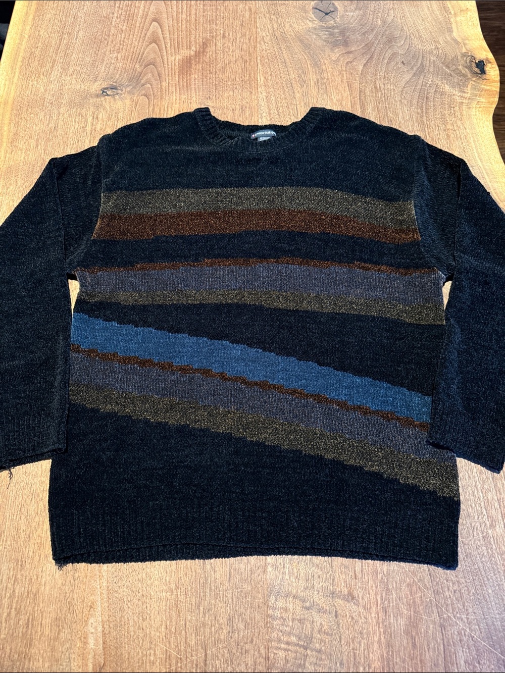 KNIGHTSBRIDGE Crewneck Vintage Sweater - M